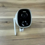 Netvue Vigil Plus Outdoor Security Camera White Wi-fi 2-WAY Audio Night Vision. Fixed Price $26.77.