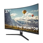Crua 27" Curved Monitor, Fhd 1080P, 100HZ, 120% Srgb, Hdmi Vga. Fixed Price $169.98.