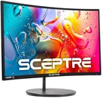 Sceptre Curved 24 Inch Gaming Monitor 1080P R1500 98% Srgb Hdmi X2 Vga Build. Fixed Price $133.99.
