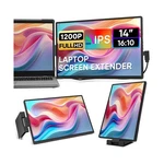 Laptop Screen Extender, 14" Fhd 1200P Ips External Portable Monitor For Lapto.... Fixed Price $125.07.