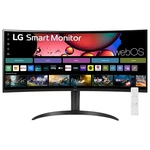 Lg 34 Inch Smart Monitor Wqhd 1440P Curved Screen 100HZ With HDR10. Fixed Price $299.99.