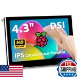 Ipistbit 4.3" Raspberry Dsi Touchscreen 800X480 For 5/4B/3B+. Fixed Price $77.10.
