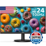 Philips 241V8LB 24" Frameless Full 100HZ Monitor Hdmi Vga Eye Care. Fixed Price $124.24.