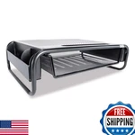 Allsop 32166 Metal Art Organizer 5 Riser Monitor Stand Drawer Side Caddies. Fixed Price $70.47.