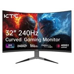 Ktc H32S25E 32'' 240HZ 2K Curved Gaming Monitor 1000R Va Qhd 4000:1 Contrast. Fixed Price $184.00.
