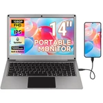 Portable Monitor 14 1080P Fhd Lapdock Typec Hdmi Crowview Note Gray Growcube. Fixed Price $259.99.