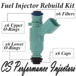 Fuel Injectors Rebuild Kit Fits Bosch 0280156288 For 2007 Cadillac Cts 2.8L V6. Fixed Price $46.79.