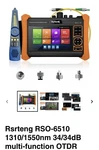 Rsrteng RSO-6510 Otdr 1310/1550NM 34/34DB Tvi/cvi/ahd/cvbs Opm Vfl Ols Tester. Fixed Price $699.99.