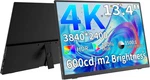 4K Portable 13.3" Monitor, Slim Usb-c Hdmi Display For Gaming & Travel. Fixed Price $299.99.