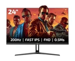 Game Power Bull T10 24 Inch 200HZ Gaming Monitor, 1920X1080P Fhd, Hdr, Adapti.... Fixed Price $121.32.