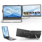 Kefeya Laptop Screen Extender, 14" Fhd 1080P Ips Dual Monitor Extender.... Fixed Price $144.89.