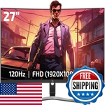 Gamepower F20 27 Inch Curved Gaming Monitor 120HZ 1080P Display 1MS Response. Fixed Price $188.35.