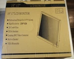 Hsintek CH-LCD-171-1DVT 17" Industrial Metal Touch Screen Cctv Pos Queue Monitor. Fixed Price $75.00.