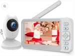 New Video Baby Monitor 4.3" Screen Night Vision 2-WAY Audio 8 Lullabies. Fixed Price $39.99.
