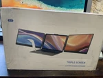Siaviala S2 Triple Laptop Screen Extender 14 1080P Fhd Portable Monitor Usb-c. Fixed Price $100.00.
