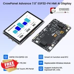Elecrow 7" Hmi Ips Touch Screen 1024X600 ESP32-P4 No Camera. Fixed Price $100.99.