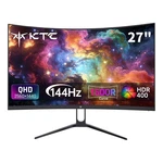 Ktc H27S5C 27"CURVED Gaming Monitor 1440P Qhd 144HZ 120HZ 1500R Hva Panel HDR400. Fixed Price $119.99.