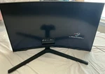 Samsung 32" Odyssey G55C Series Qhd 1000R Curved Gaming Monitor, 1MS(MPRT). Fixed Price $150.00.