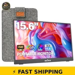 Innoview 15.6" Portable Monitor With Sleeve & Adjustable Stand. Fixed Price $152.99.
