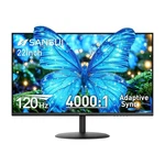 Sansui 22" Fhd 120HZ Monitor 4000:1 Adaptive Sync Hdmi Vga Open Box. Fixed Price $38.99.