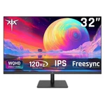 Ktc H32T13 32'' 2K Monitor 1440P Frameless For Office & Gaming Tilt Adjustable. Fixed Price $136.00.
