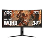 Aoc CU34G4 34" Ultrawide Curved Gaming Monitor 2K Wqhd 3440 X 1440 180HZ 0.5MS. Fixed Price $207.99.