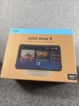 Amazon Echo Show 8 Hd Display Spatial Audio Alexa Glacier White New Open Box. Fixed Price $139.99.