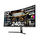 Sansui 32 Inch Curved 240HZ Gaming Monitor High Refresh Rate, Fhd 1080P Gamin.... Fixed Price $231.18.