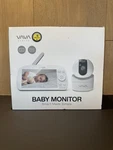 Vava 5.5" Hd Video Baby Monitor Night Vision Pan/tilt/zoom 2-WAY Audio VA-BBM004. Fixed Price $49.99.