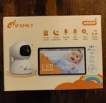Ifamily ABM570 Video Baby Monitor 2.4GHZ 5" Lcd Ir Vision Pan/tilt Vox. Fixed Price $59.99.