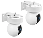 2 Pack Adhesive Wall Mount Bracket, Kasa Indoor Pan/tilt Camera, EC70, Screws. Fixed Price $22.94.