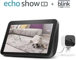 New Amazon Echo Show 8 2ND Gen 2021 Release - Charcoal Bundle With Blink Mini. Fixed Price $116.61.