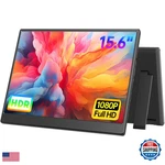 Ufyql Portable Monitor 15.6-INCH Fhd 1080P Ultra-slim Travel External. Fixed Price $56.10.