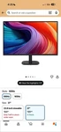 Amazon Basics 27 Inch Monitor Fhd 1080P 100HZ Built-in Speaker Black. Fixed Price $80.00.