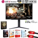 Lg 27" Ultragear Qhd 180HZ 1MS Ips Gaming Monitor + 26 Months Protection Bundle. Fixed Price $189.99.