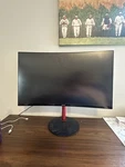 Acer ED270R 27" Curved Gaming Monitor 165HZ 1080P Lcd Hdmi/dp. Fixed Price $90.00.