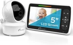 Ifamily Baby Monitor Large 5" Screen With 30HRS Battery Life Remote Pan-tilt. Fixed Price $139.00.