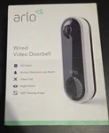 Arlo AVD1001W100NAS Video Doorbell - Black. Fixed Price $28.99.