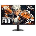 Gaming Monitor 1920X1080 240HZ 0.5MS Ips Aoc 27G51Z Black Inch Native 260HZ. Fixed Price $209.99.